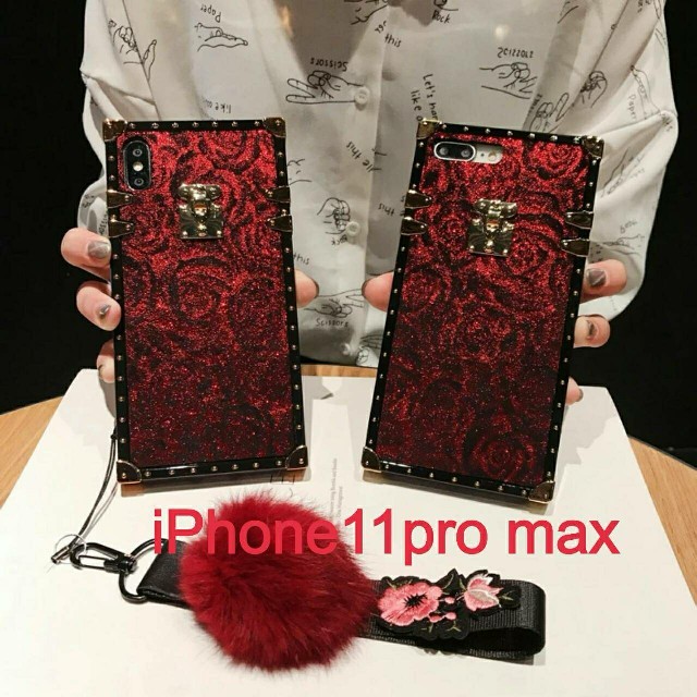 【新品】iPhone11pro max✨高級感たっぷり薔薇柄ケースの通販