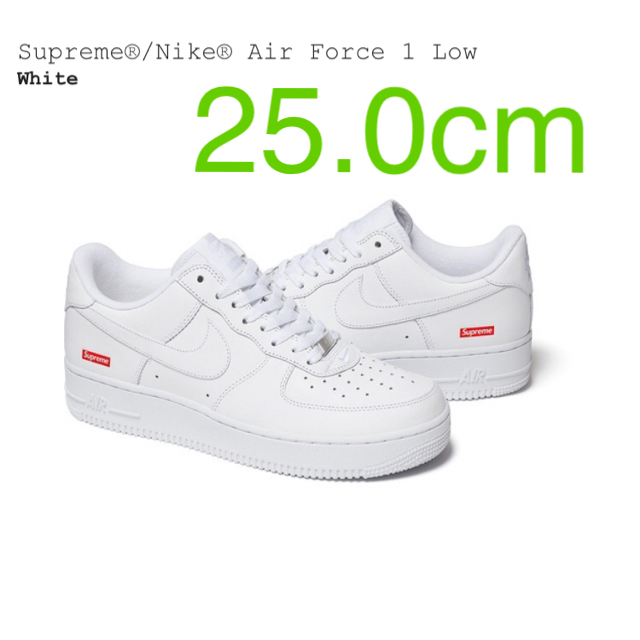 メンズsupreme air force 1