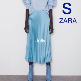 ザラ(ZARA)の【タグ付き新品】ザラ プリーツスカート(ロングスカート)