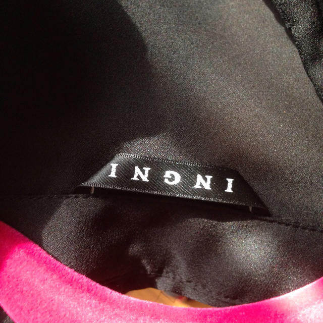 INGNI(イング)のシースルー♡ブラックシャツ レディースのトップス(シャツ/ブラウス(長袖/七分))の商品写真