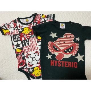 ヒステリックミニ(HYSTERIC MINI)のヒスミニ★半袖ロンパース(ロンパース)