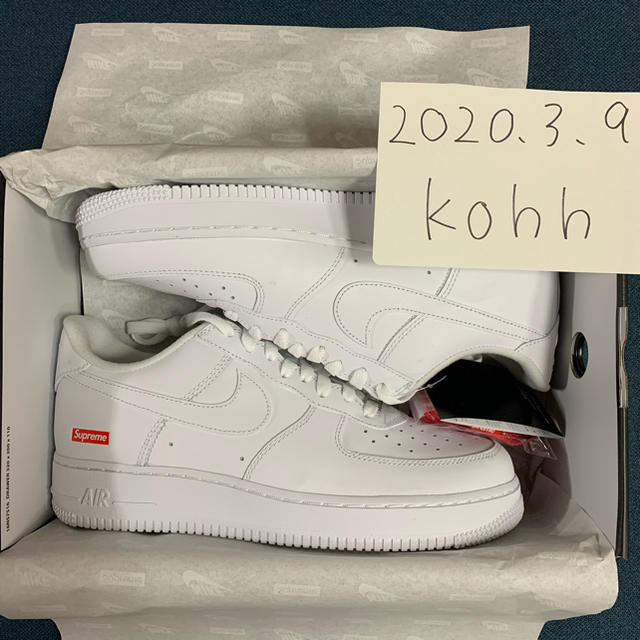 K.M専用 Supreme Nike  Air Force 1 2足セット靴/シューズ