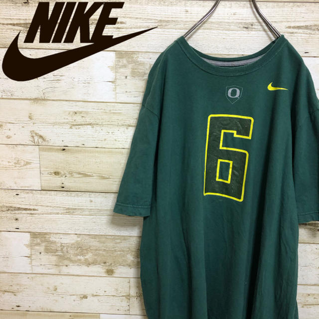 NIKE(ナイキ)のナイキ(NIKE)☆ナンバリング Tシャツ グリーン レディースのトップス(Tシャツ(半袖/袖なし))の商品写真