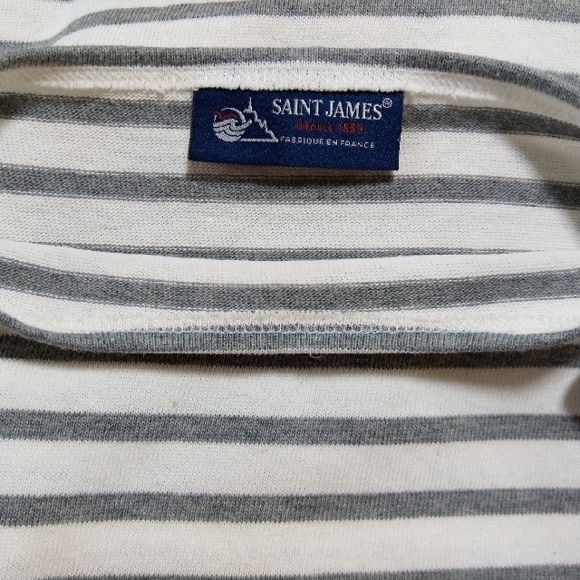 SAINT JAMES(セントジェームス)のSAINT JAMES ウエッソン グレー T1 レディースのトップス(カットソー(長袖/七分))の商品写真