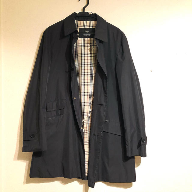 BURBERRY BLACK LABEL(バーバリーブラックレーベル)の今からの季節に💓 メンズのジャケット/アウター(ステンカラーコート)の商品写真