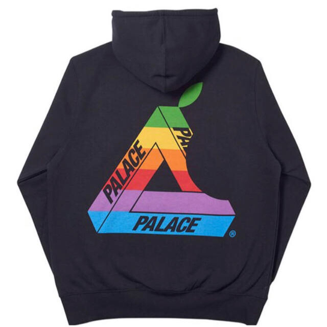 PALACE JOBSWORTH HOOD 黒M パレストップス