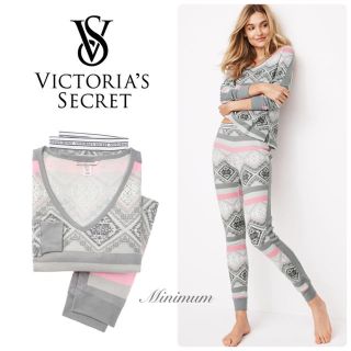 ヴィクトリアズシークレット(Victoria's Secret)のVSサーマルパジャマセット(ルームウェア)