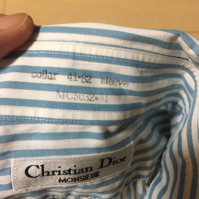 ファイナルプライス！Christian Dior ワイシャツ 41.82 メンズのトップス(シャツ)の商品写真