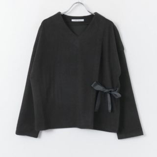 アーバンリサーチ(URBAN RESEARCH)の値下げ 美品♡アーバンリサーチ♡ タックリボンVネック(シャツ/ブラウス(長袖/七分))