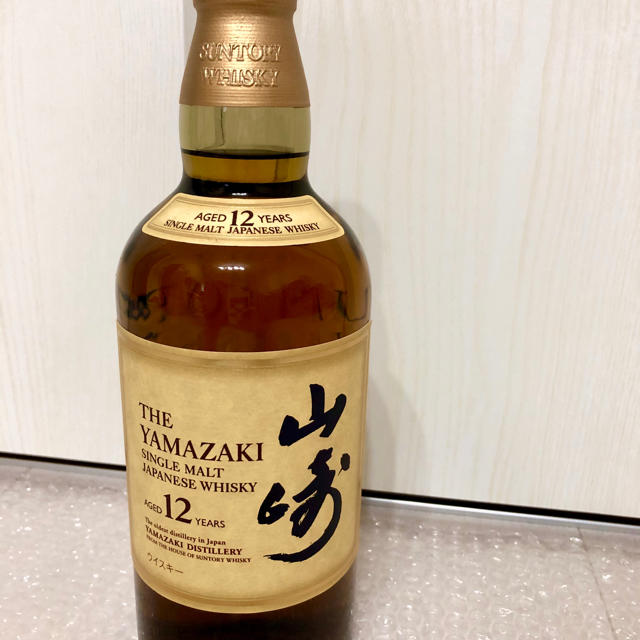 値下げ中！美品！サントリーマイレージ付き！山崎12年 700ml - ウイスキー