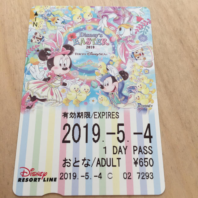 Disney(ディズニー)のリゾートライン 使用済み チケットの施設利用券(遊園地/テーマパーク)の商品写真