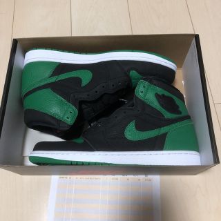 ナイキ(NIKE)のNike Air Jordan 1 Retro High OG green(スニーカー)