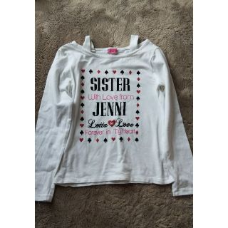 ジェニィ(JENNI)の専用です。美品♪ジェニィ肩空き長袖Tシャツ♪ロンT140(Tシャツ/カットソー)