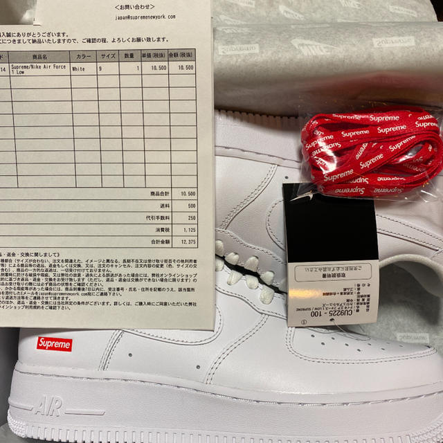 Supreme(シュプリーム)の27.0 Supreme®/Nike® Air Force 1 Low メンズの靴/シューズ(スニーカー)の商品写真