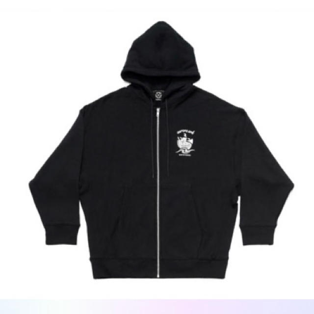 バンプオブチキン  aurora ark Zip up Hoodie BLACK