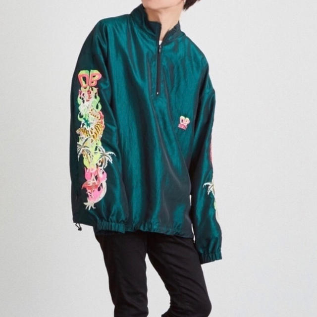 doublet 19ss カオス刺繍ハープジップ - www.sorbillomenu.com