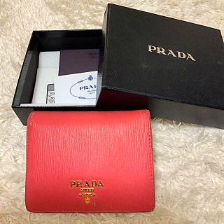 プラダ(PRADA)の値下げ!Prada プラダ 二つ折り財布(財布)