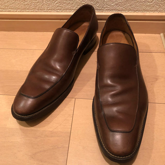 Sergio Rossi - 美品 セルジオロッシ ローファー 茶 26.5cm 値下げの