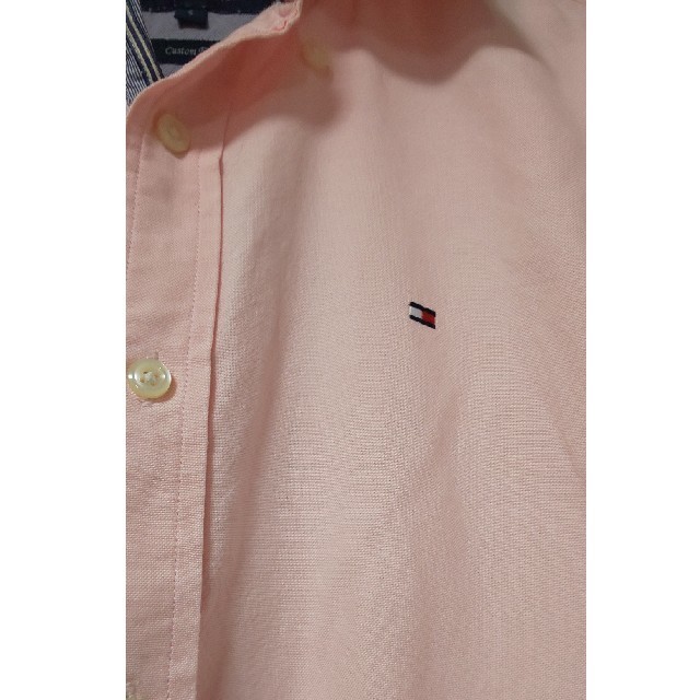 TOMMY HILFIGER(トミーヒルフィガー)のトミーヒルフィガー シャツ ピンク メンズのトップス(シャツ)の商品写真