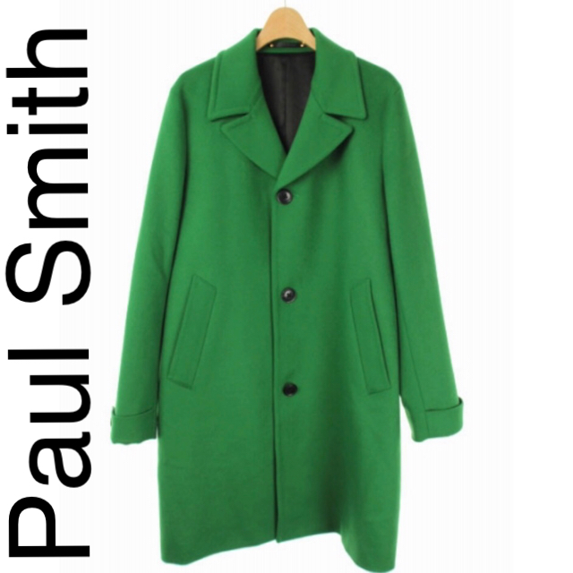 税込?送料無料】 Paul SMITHウールチェスターコート ロングコート PAUL