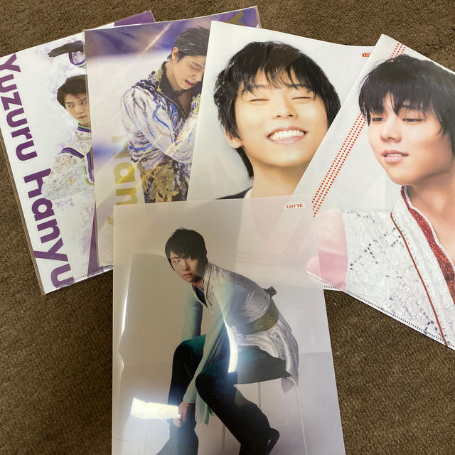 羽生結弦　ファイル エンタメ/ホビーのアニメグッズ(クリアファイル)の商品写真