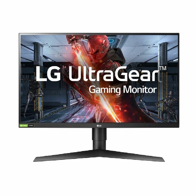 lg　ゲーミングモニター　wqhd 144hz 27gl83a b スマホ/家電/カメラのPC/タブレット(ディスプレイ)の商品写真