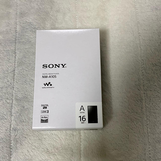 【限定値下げ！】SONY ウォークマン　NW-A105 16GB BK