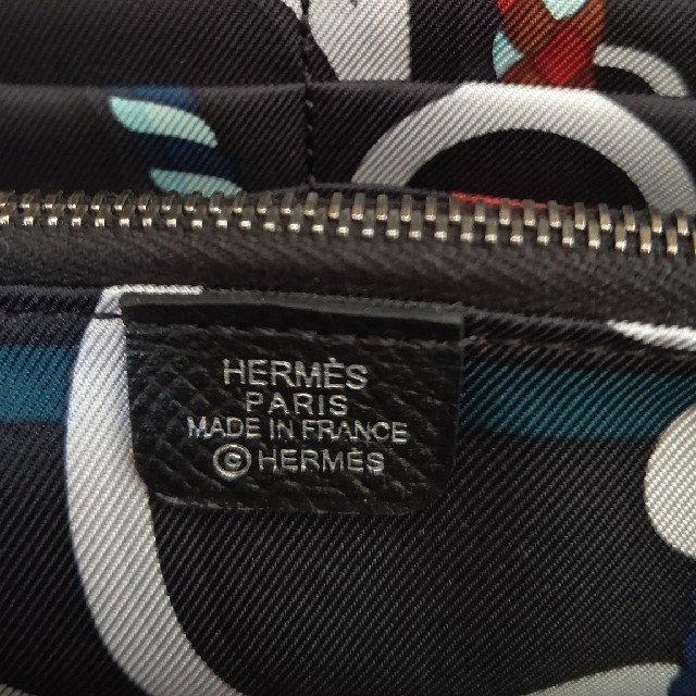 HERMES  エルメス アザップ   シルクイン  黒  2020年製