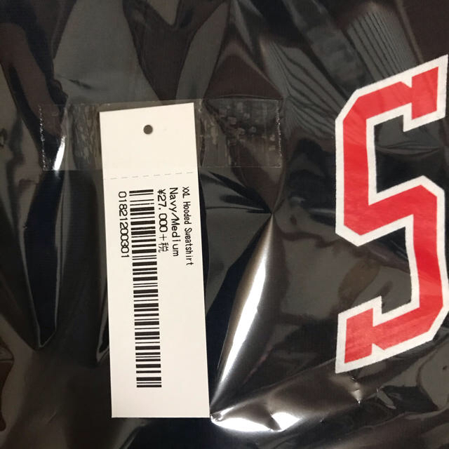 Mサイズ 紺★Supreme 20ss XXL Hooded Sweat