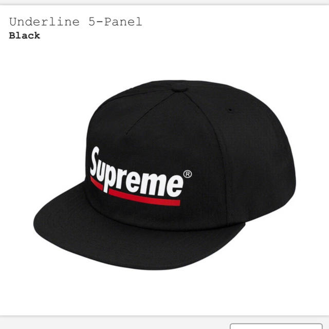 Supreme Underline 5-Panel / capメンズ