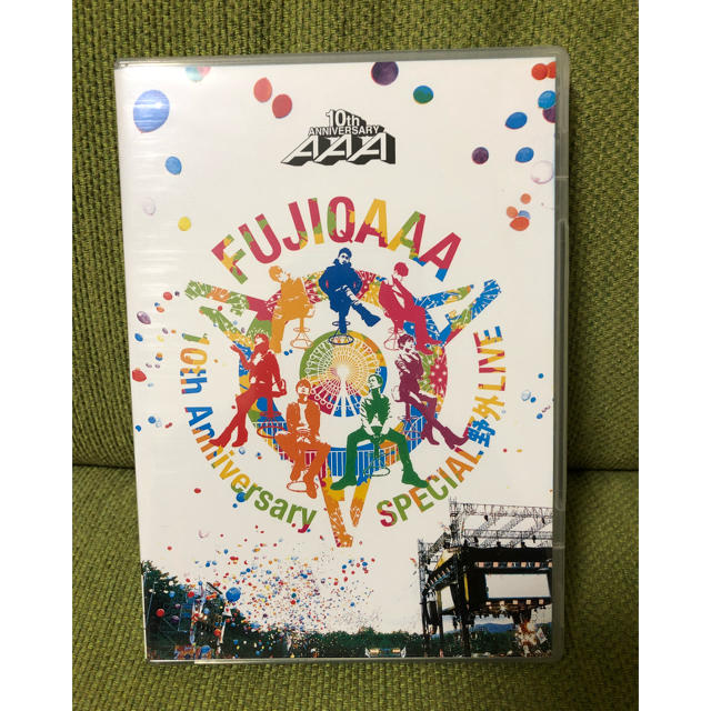 AAA 10th anniversary special野外LIVE FUJIQ エンタメ/ホビーのDVD/ブルーレイ(ミュージック)の商品写真