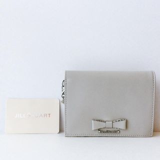 ジルスチュアート(JILLSTUART)のなつ★様 新品★ジルスチュアート★レイヤード パイソン＆リボン本革がま口折り財布(財布)