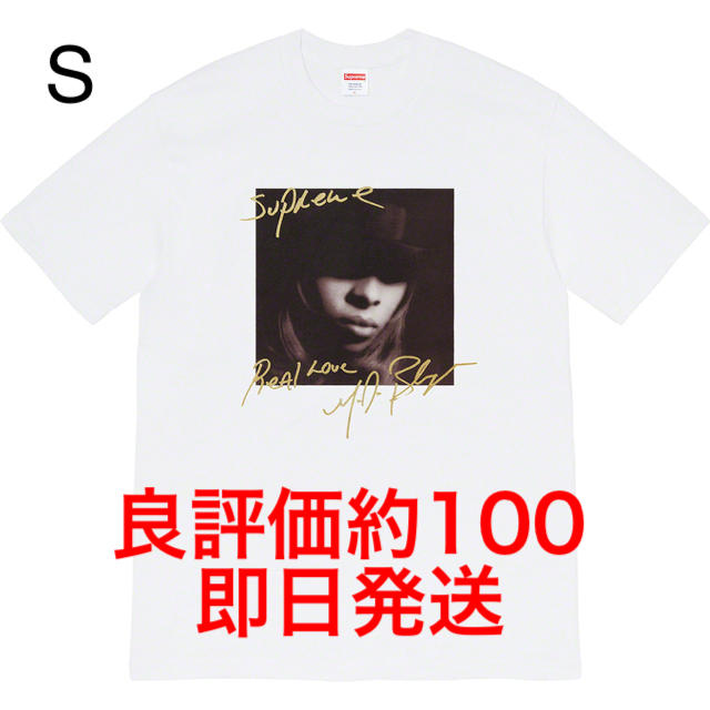 Supreme 19AW Mary J. Blige Tee 白 ホワイト S