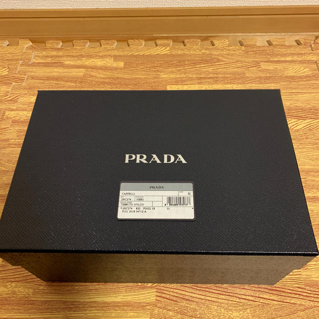 PRADA キャップ　ブラック　2HC274 820 F0002 03 3