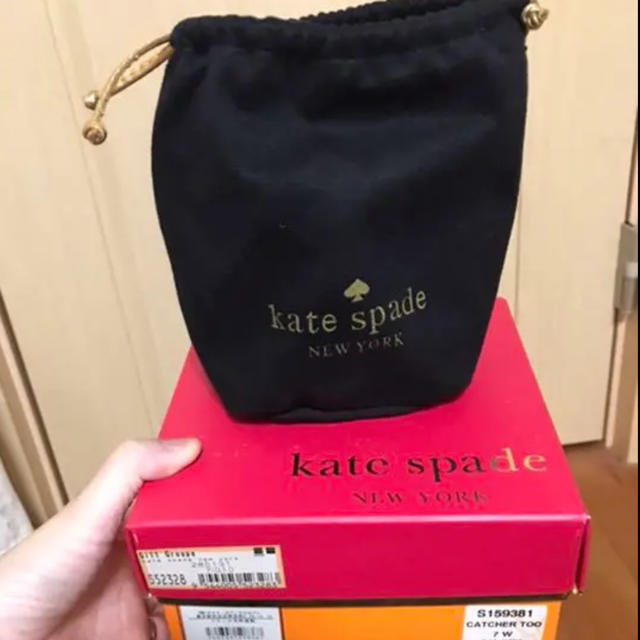 kate spade new york(ケイトスペードニューヨーク)の【美品】ケイトスペード　携帯用バレエシューズ レディースの靴/シューズ(バレエシューズ)の商品写真