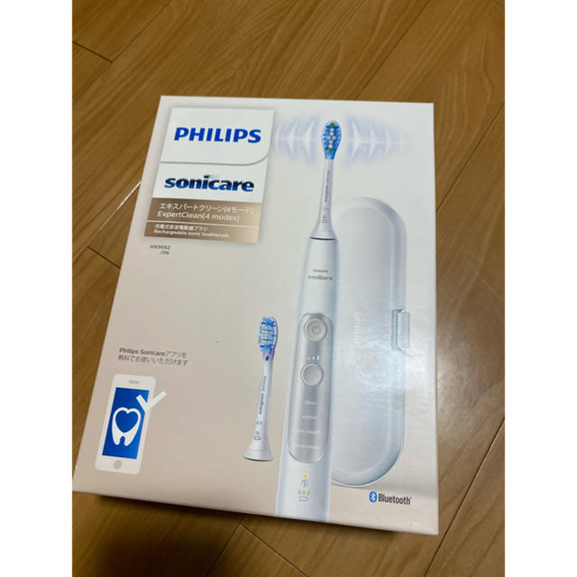 PHILIPS(フィリップス)のフィリップス ソニッケアー 電動歯ブラシ HX9662/06 スマホ/家電/カメラの美容/健康(電動歯ブラシ)の商品写真