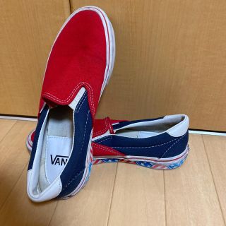 ヴァンズ(VANS)のVANS STAR&STRIPES スリッポン　バンズ(スニーカー)