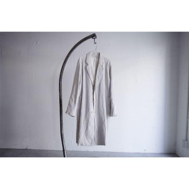 COMOLI(コモリ)のCOMOLI × L'ECHOPPE リネン チェスターフィールドコート 2 メンズのジャケット/アウター(チェスターコート)の商品写真