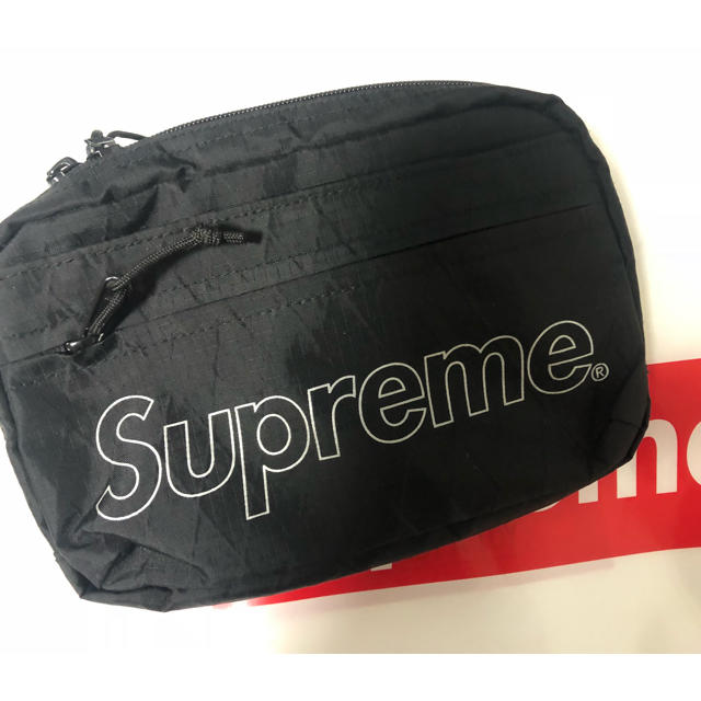 supreme 18aw shoulder bag black