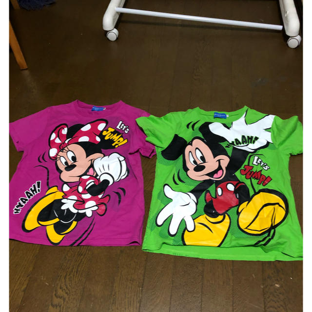 Disney(ディズニー)のミッキーandミニーＴシャツ レディースのトップス(Tシャツ(半袖/袖なし))の商品写真