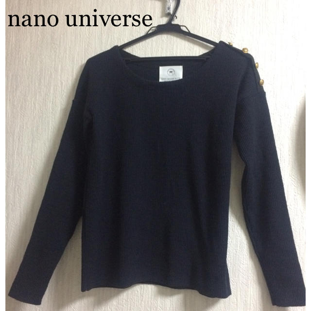 nano・universe(ナノユニバース)のナノユニバース★ニットカットソー レディースのトップス(ニット/セーター)の商品写真