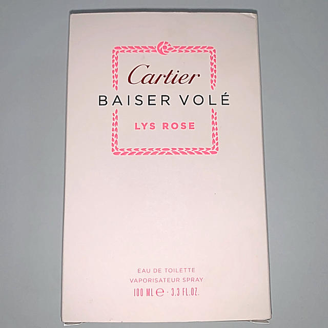 Cartier(カルティエ)の残量多量！カルティエ ベーゼヴォレ リス ロゼ スプレー 100ml 箱付き🎶 コスメ/美容の香水(香水(女性用))の商品写真