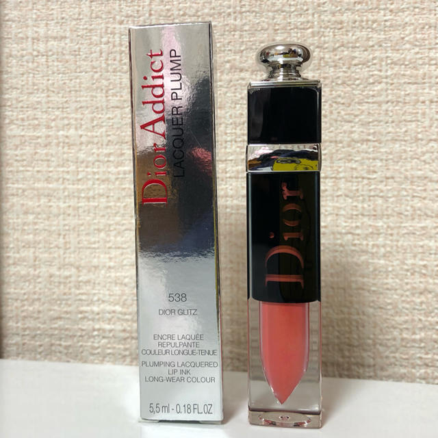 新品未使用　Dior アディクト　ラッカープランプ　＃538　ディオールグリッツ