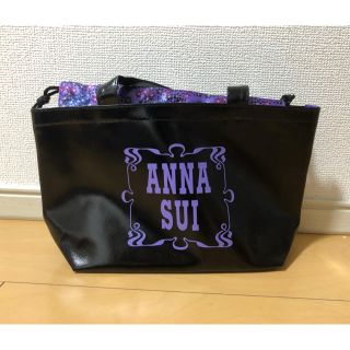 アナスイ(ANNA SUI)のANNA SUIレザー調トートバッグ(雑誌付録)(トートバッグ)