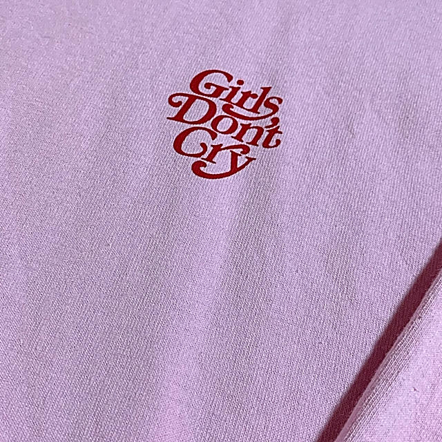 Girls don't cry pink ロンT 【Lサイズ】 Girls don't cry pink ロンT 【Lサイズ】