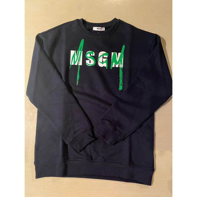 MSGM(エムエスジイエム)のMSGM★最新作スウェットトレーナー　14y ユニセックス　新品 レディースのトップス(トレーナー/スウェット)の商品写真