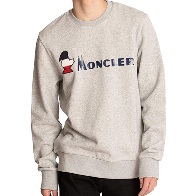 モンクレール　MONCLER トレーナー　新品　ロゴ　M 購入レシート有り