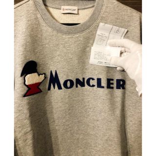 モンクレール　MONCLER トレーナー　L ロゴ　新品　購入レシート有り