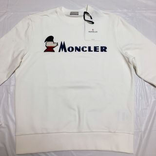 モンクレール(MONCLER)のモンクレール　MONCLER トレーナー　L ロゴ　新品　購入レシート有り(パーカー)