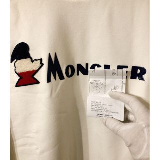 モンクレール　MONCLER トレーナー　M 新品　ロゴ　購入レシート有り